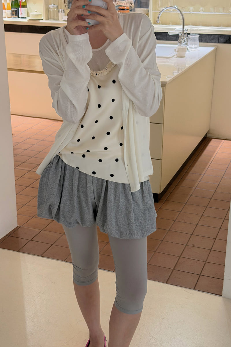 Connaught - Korean Women Fashion - #womensfashion - Double-Layer Cardigan Set - 7