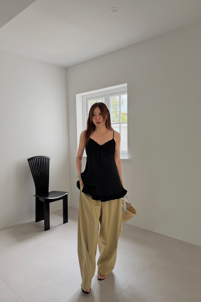 Connaught - Korean Women Fashion - #womensfashion - Bubble Cotton Pants - 6