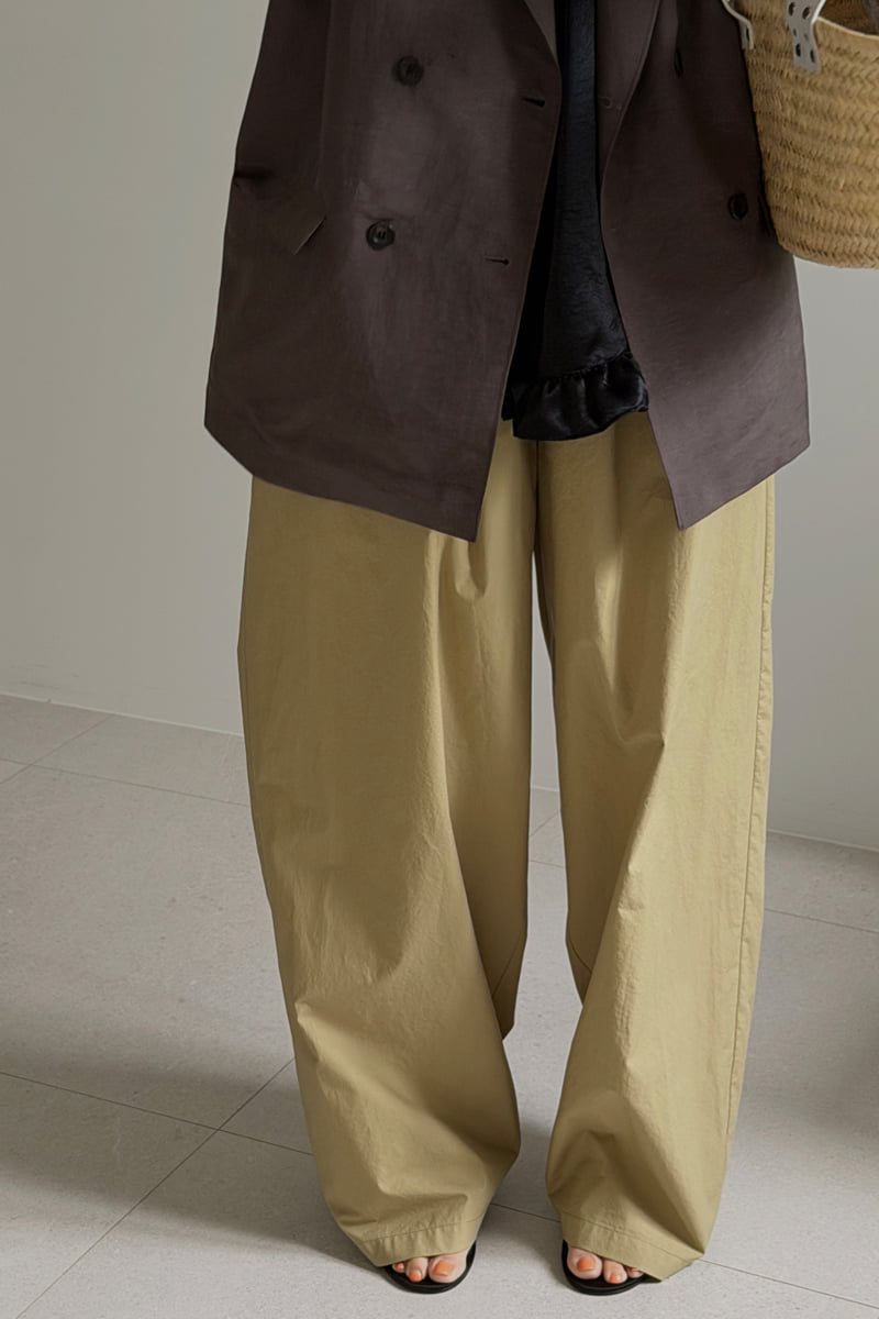 Connaught - Korean Women Fashion - #womensfashion - Bubble Cotton Pants - 8