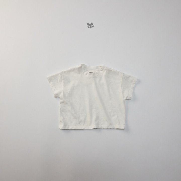 Cou Cou - Korean Children Fashion - #Kfashion4kids - Triangle Embroidery Tee - 10