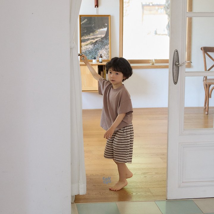 Cou Cou - Korean Children Fashion - #Kfashion4kids - Basic Short Sleeve Tee