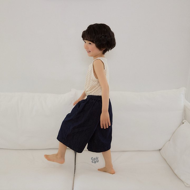 Cou Cou - Korean Children Fashion - #childofig - Dot Sleeveless - 7