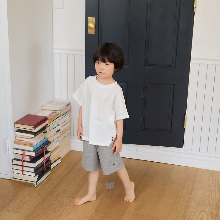 Cou Cou - Korean Children Fashion - #childofig - Terry Shorts - 4
