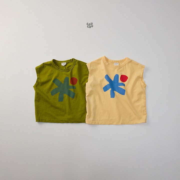 Cou Cou - Korean Children Fashion - #childrensboutique - Shape Drop Sleeveless - 11