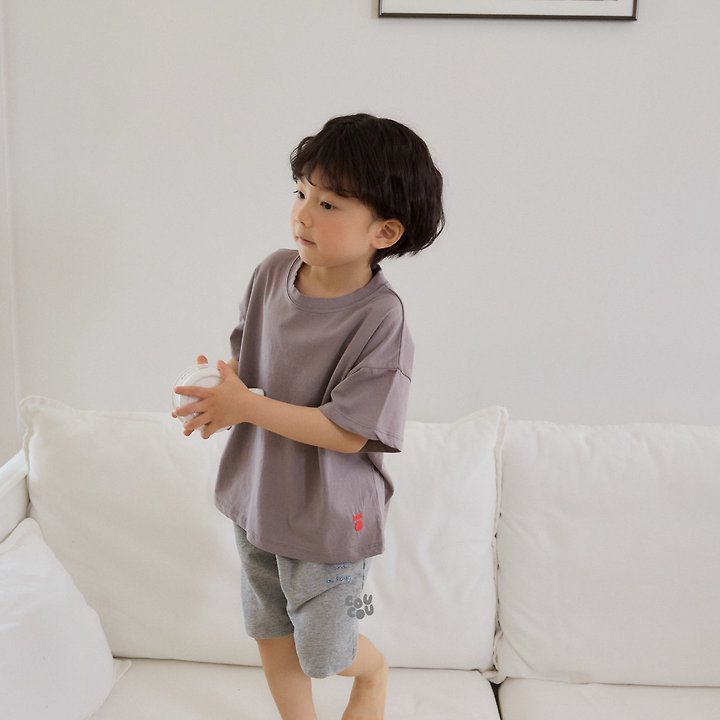 Cou Cou - Korean Children Fashion - #childrensboutique - Sunny Short Sleeve Tee - 7