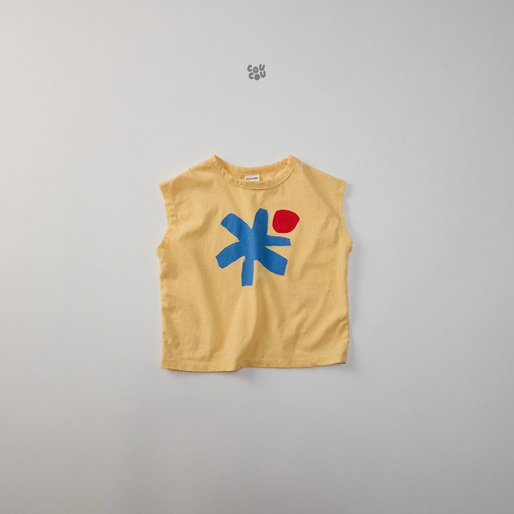 Cou Cou - Korean Children Fashion - #designkidswear - Shape Drop Sleeveless - 12