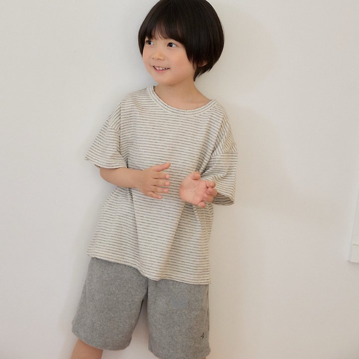 Cou Cou - Korean Children Fashion - #discoveringself - Multi Stripe Tee