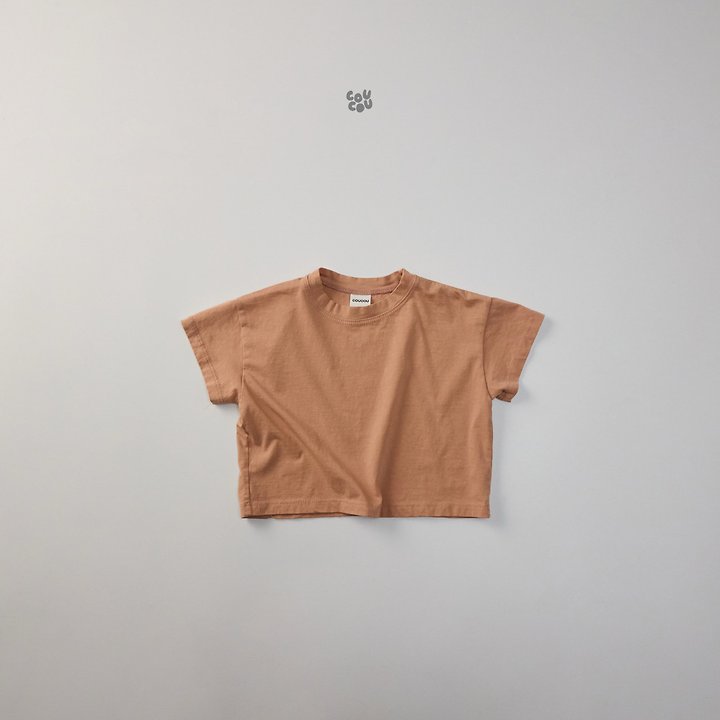 Cou Cou - Korean Children Fashion - #discoveringself - Basic Short Sleeve Tee - 10