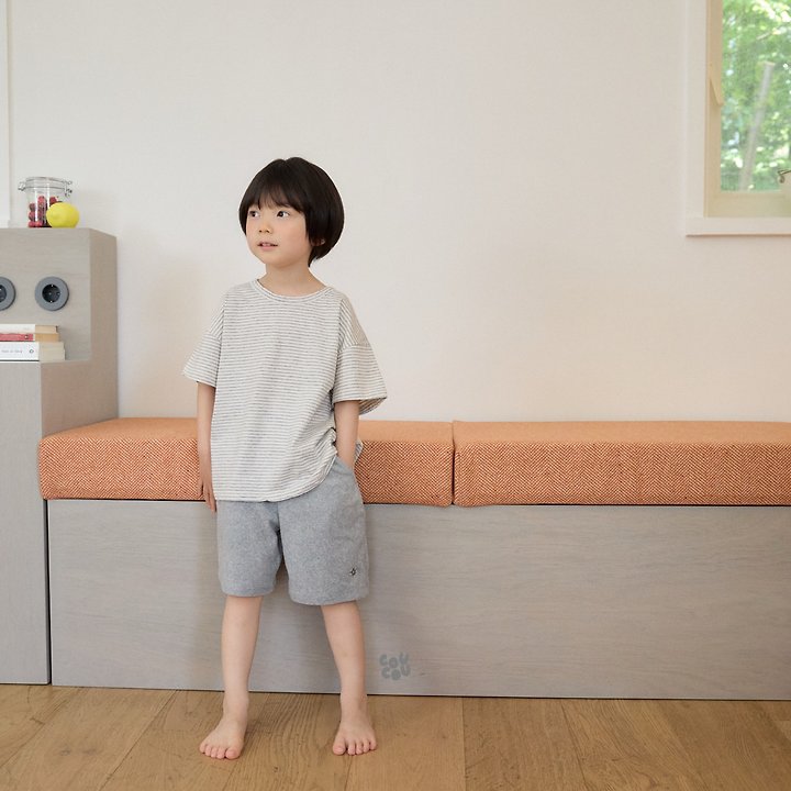 Cou Cou - Korean Children Fashion - #fashionkids - Terry Shorts - 7