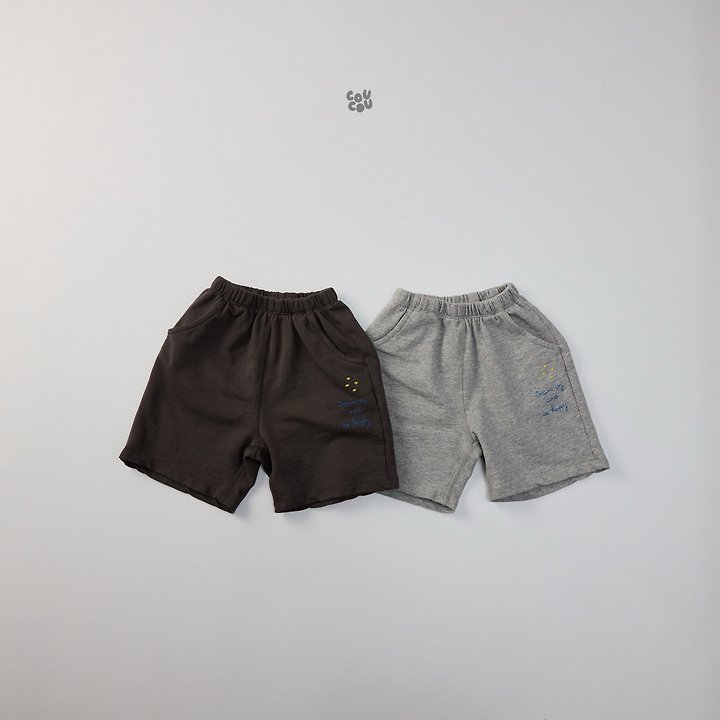 Cou Cou - Korean Children Fashion - #fashionkids - Dream Embroidery Shorts - 12