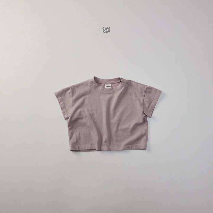 Cou Cou - Korean Children Fashion - #fashionkids - Basic Short Sleeve Tee - 11