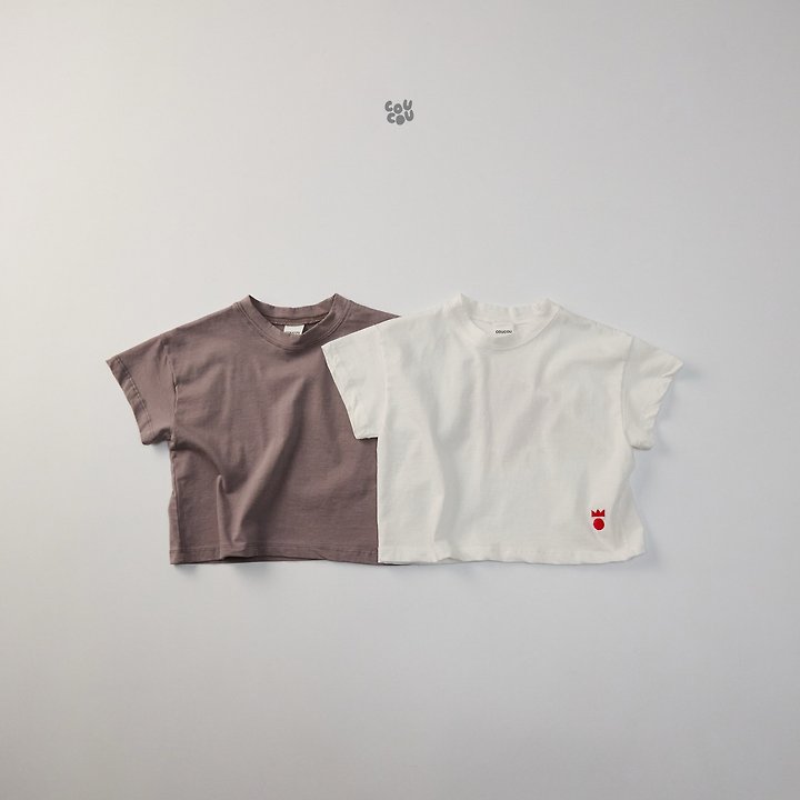 Cou Cou - Korean Children Fashion - #kidsshorts - Sunny Short Sleeve Tee - 11