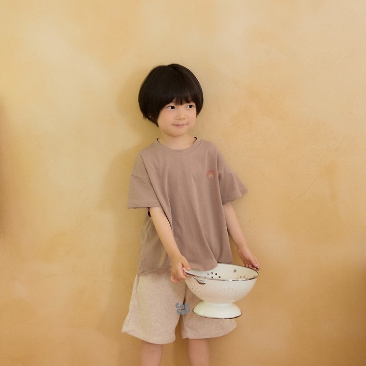 Cou Cou - Korean Children Fashion - #kidzfashiontrend - Rainbow Short Sleeve Tee - 11