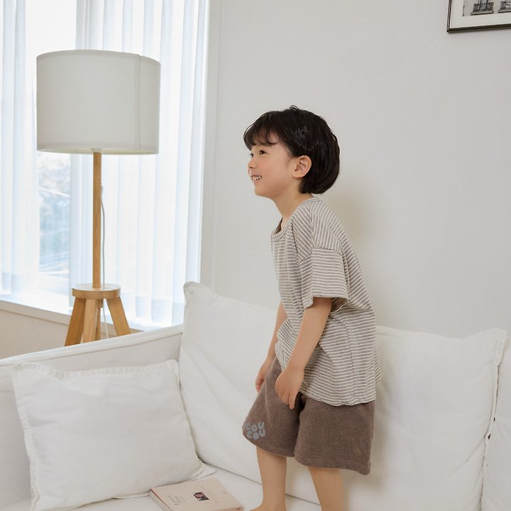 Cou Cou - Korean Children Fashion - #kidzfashiontrend - Terry Shorts - 10