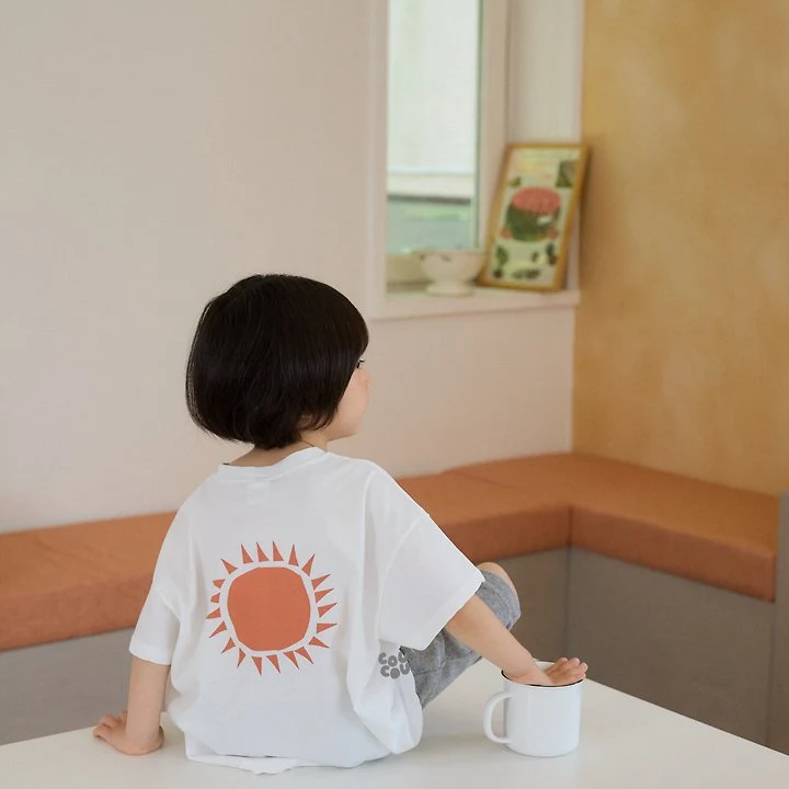 Cou Cou - Korean Children Fashion - #littlefashionista - Sunny Short Sleeve Tee