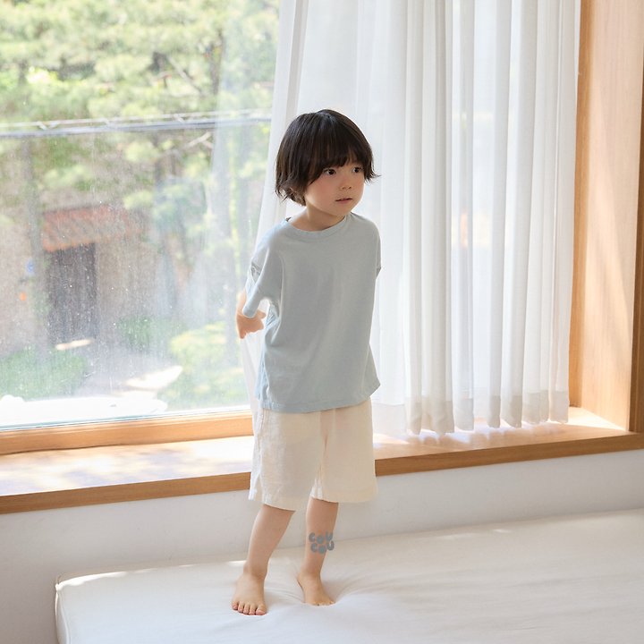 Cou Cou - Korean Children Fashion - #magicofchildhood - Basic Short Sleeve Tee - 3