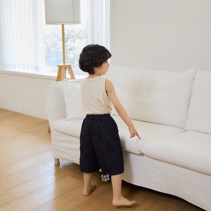 Cou Cou - Korean Children Fashion - #minifashionista - Non-Fade Denim - 4