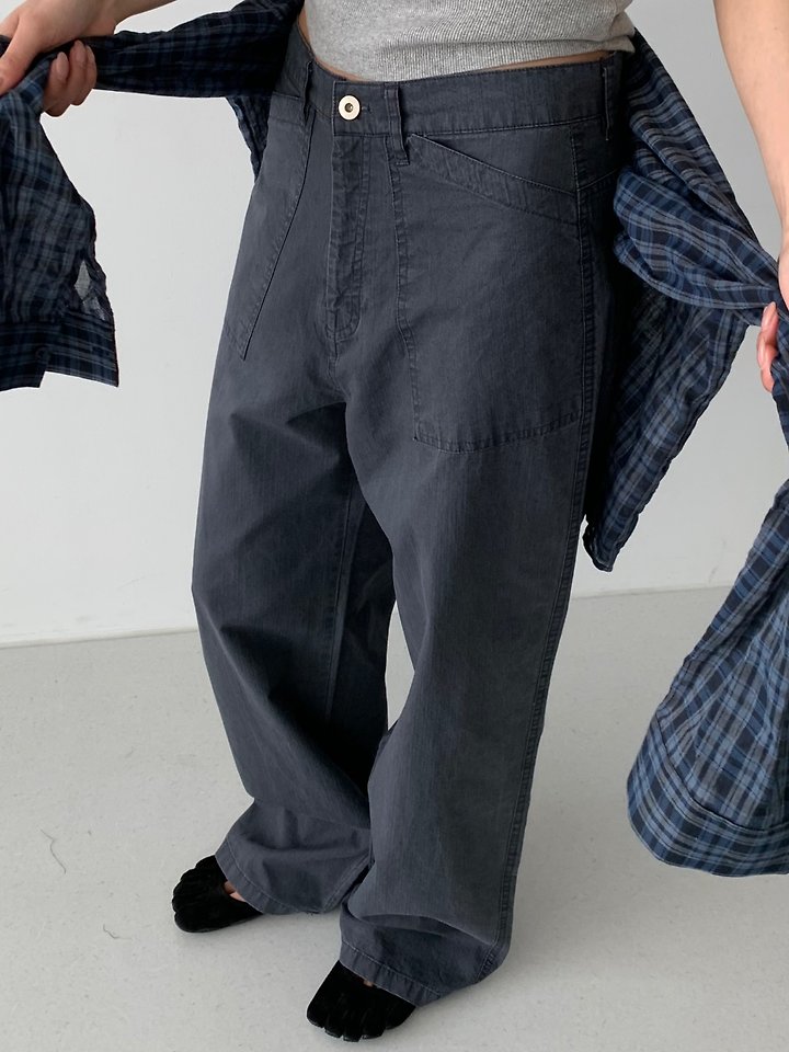 Cover - Korean Women Fashion - #momslook - Herring Fatigue Pants - 4