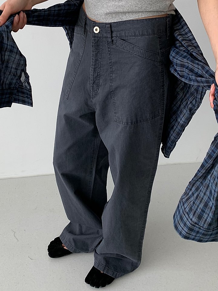 Cover - Korean Women Fashion - #momslook - Herring Fatigue Pants - 5