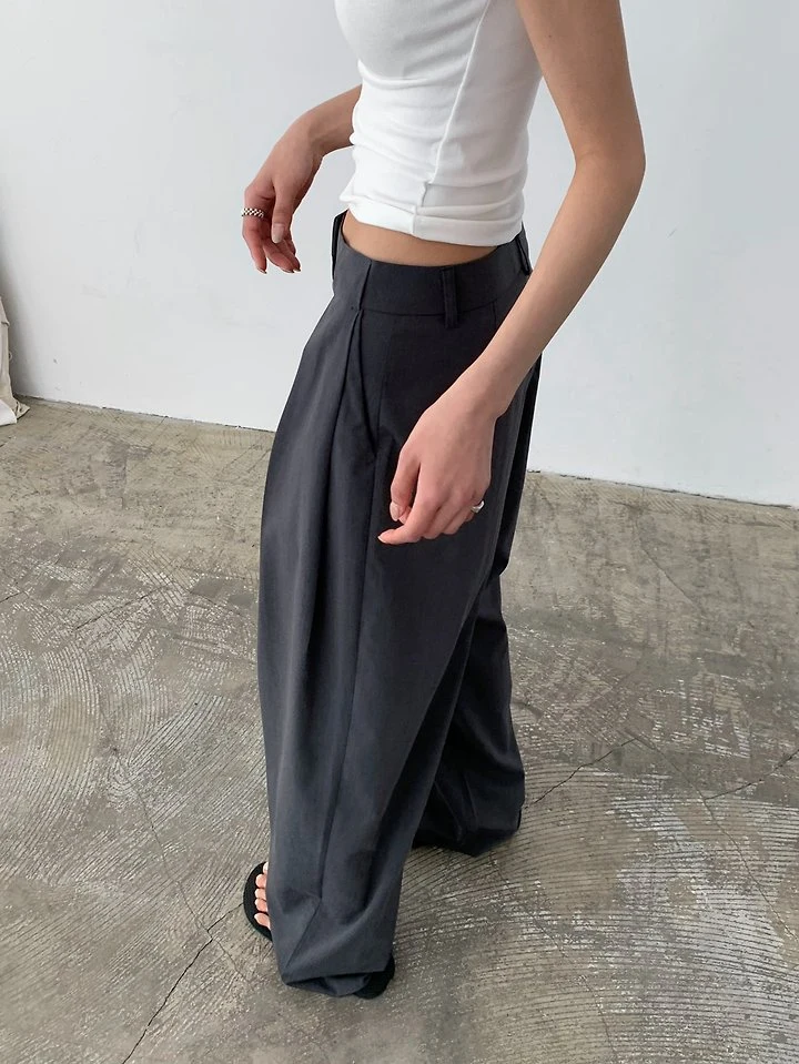 Cover - Korean Women Fashion - #momslook - Tunnel Slacks - 9