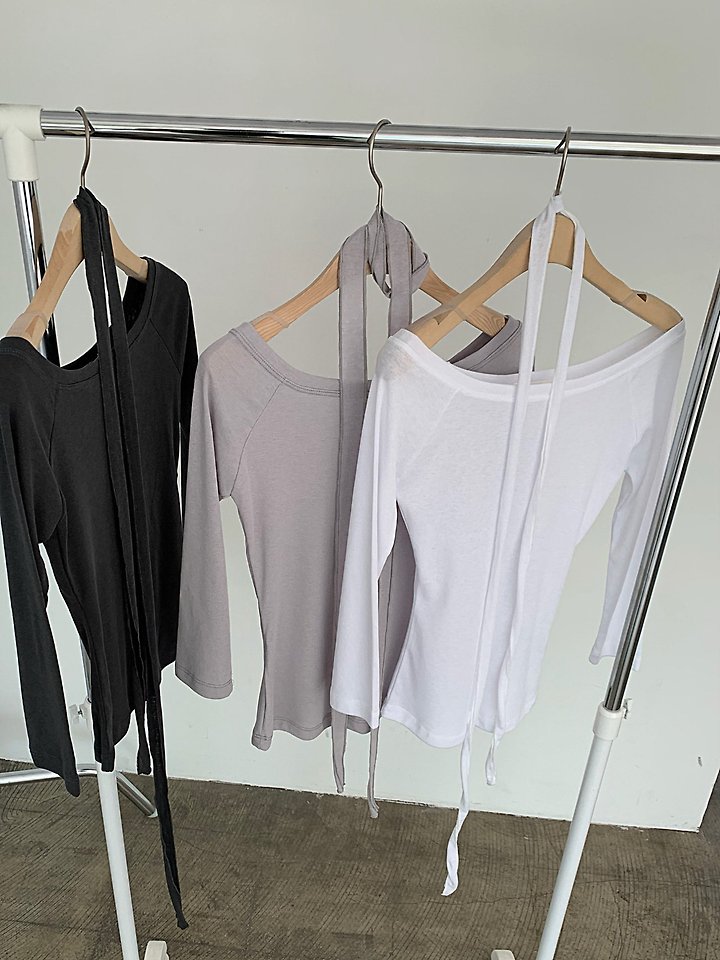 Cover - Korean Women Fashion - #momslook - Scarf Boat Tee - 11