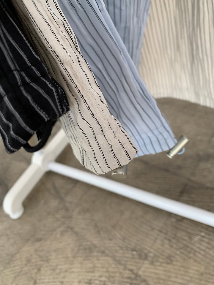 Cover - Korean Women Fashion - #momslook - Wrinkle Stripe Two-Way Pants - 10