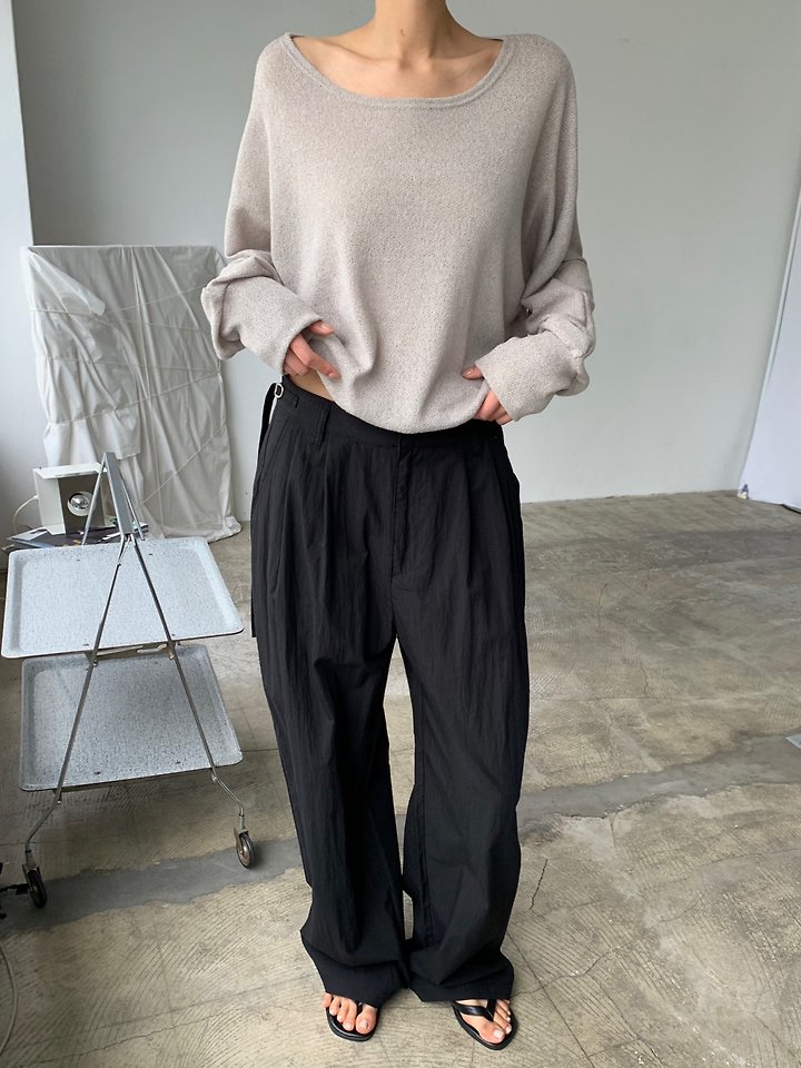 Cover - Korean Women Fashion - #momslook - CN Long Belted Pants - 7