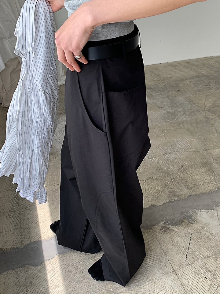 Cover - Korean Women Fashion - #momslook - Buddy Curved Pants - 10