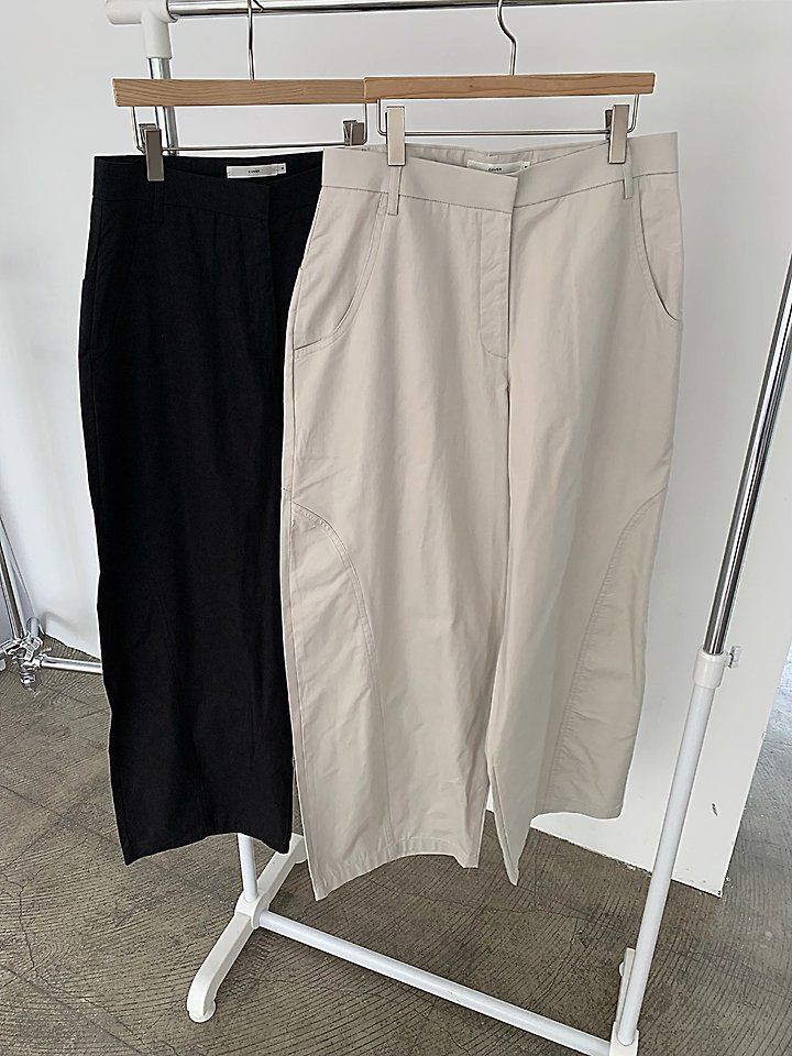 Cover - Korean Women Fashion - #momslook - Buddy Curved Pants - 12