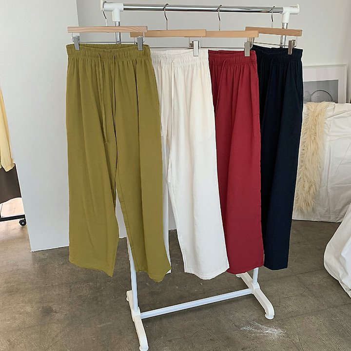 Cover - Korean Women Fashion - #momslook - Ent Banding Pants - 12