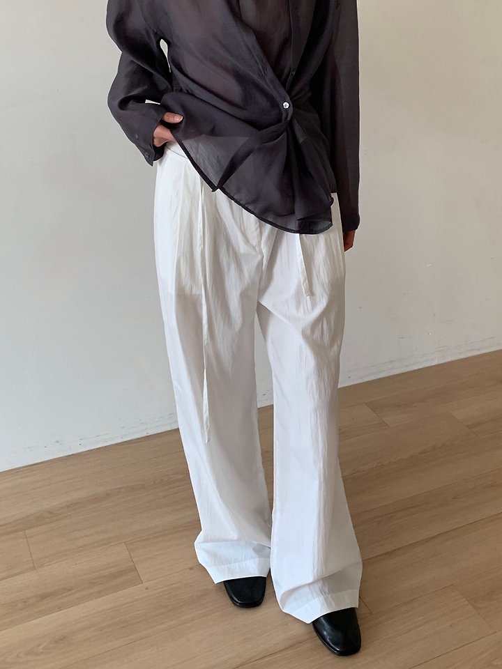 Cover - Korean Women Fashion - #momslook - Summer Rope Slacks - 3