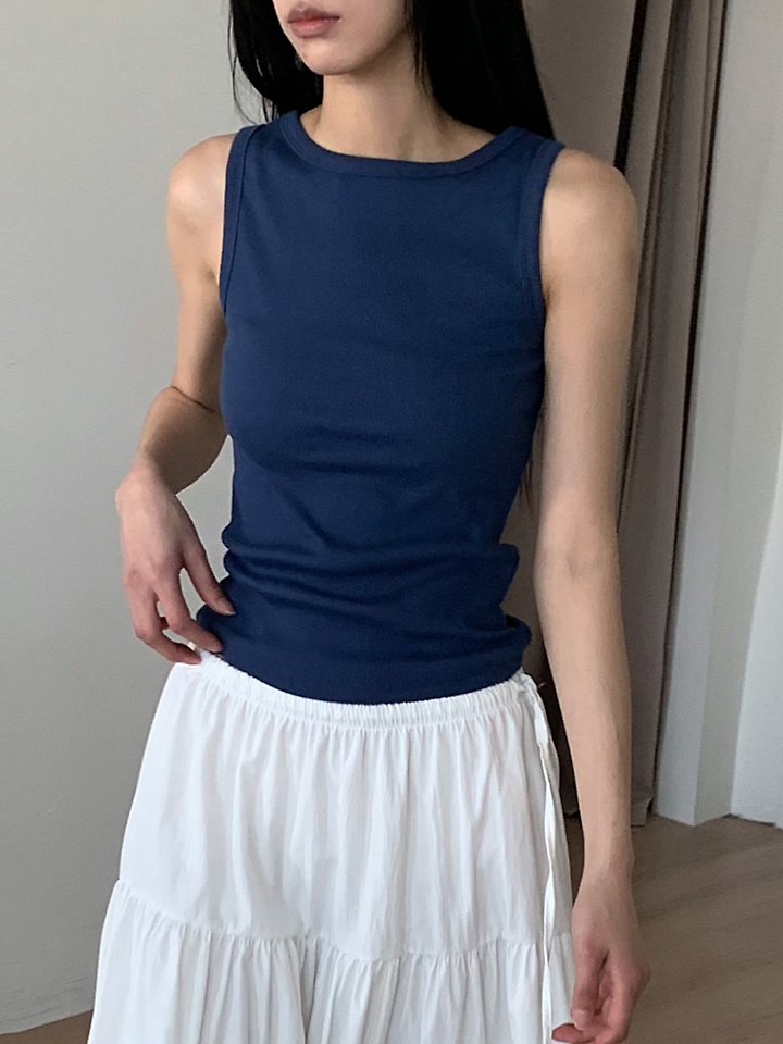Cover - Korean Women Fashion - #momslook - Pickle Sleeveless Top - 8