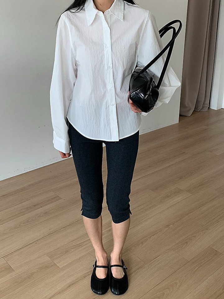 Cover - Korean Women Fashion - #momslook - Capri Banding Pants - 3