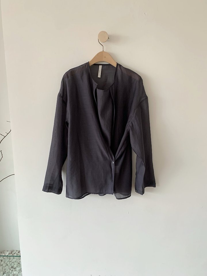 Cover - Korean Women Fashion - #momslook - Layered Blouse - 12