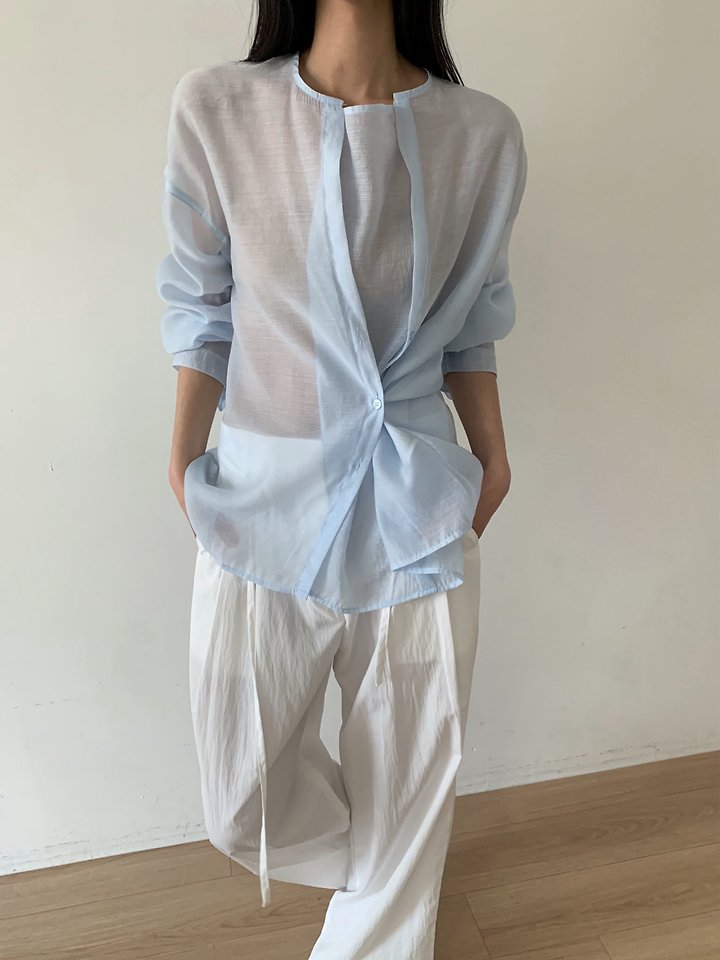 Cover - Korean Women Fashion - #womensfashion - Layered Blouse - 4