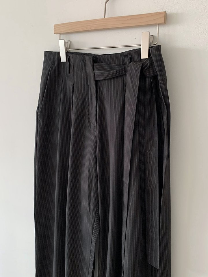 Cover - Korean Women Fashion - #momslook - Stay Wrap Slacks - 10