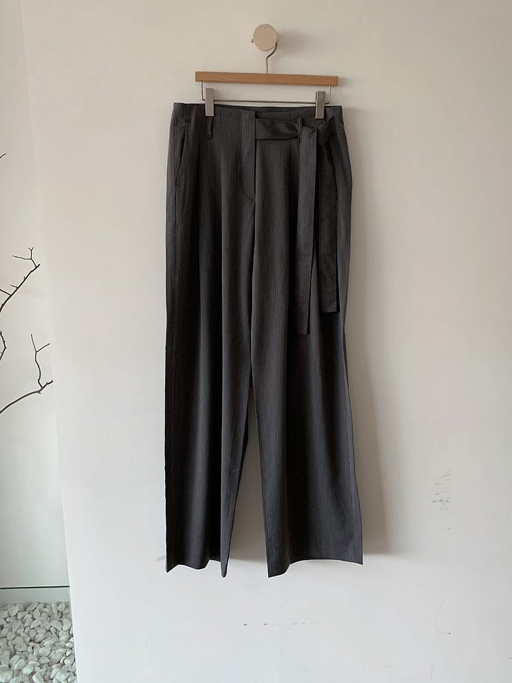 Cover - Korean Women Fashion - #momslook - Stay Wrap Slacks - 9