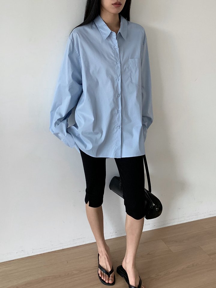 Cover - Korean Women Fashion - #pursuepretty - CN Boxy Shirt - 3