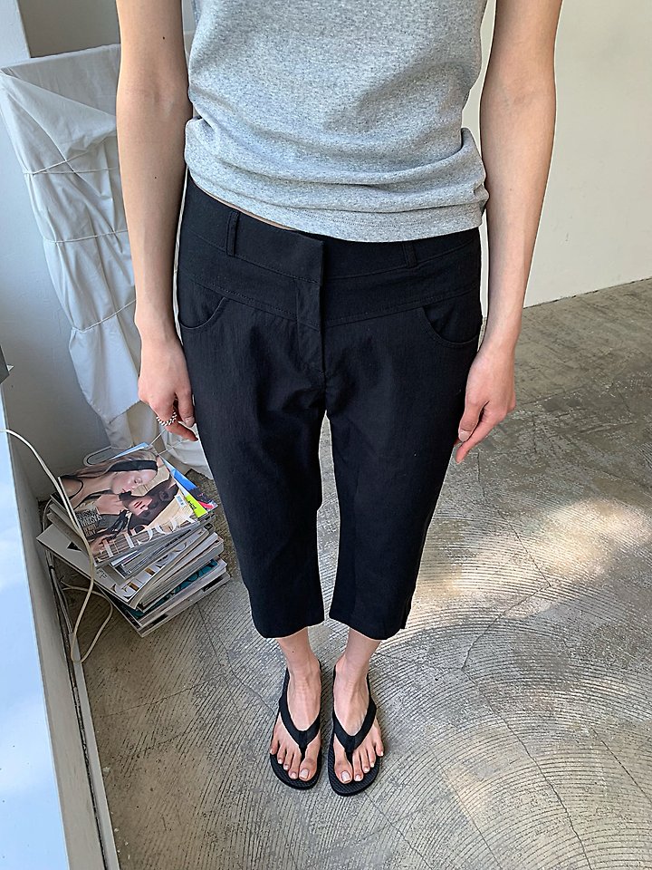 Cover - Korean Women Fashion - #pursuepretty - CN Capri Pants - 2