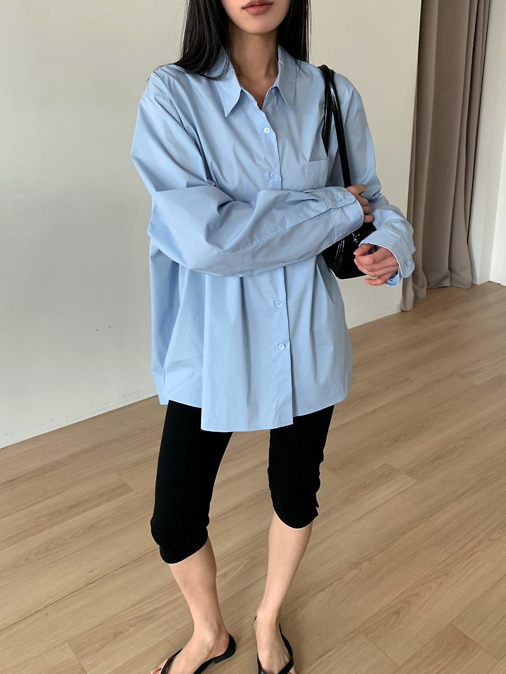 Cover - Korean Women Fashion - #pursuepretty - CN Boxy Shirt - 4