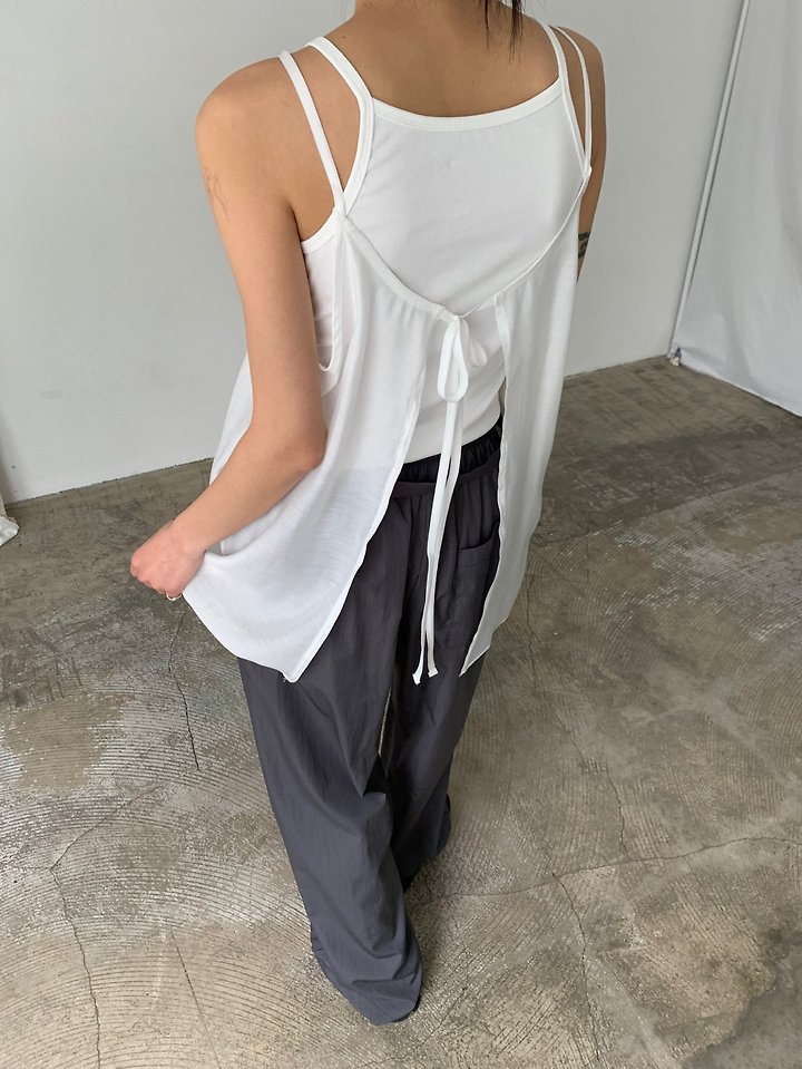 Cover - Korean Women Fashion - #restrostyle - Tie Bustier