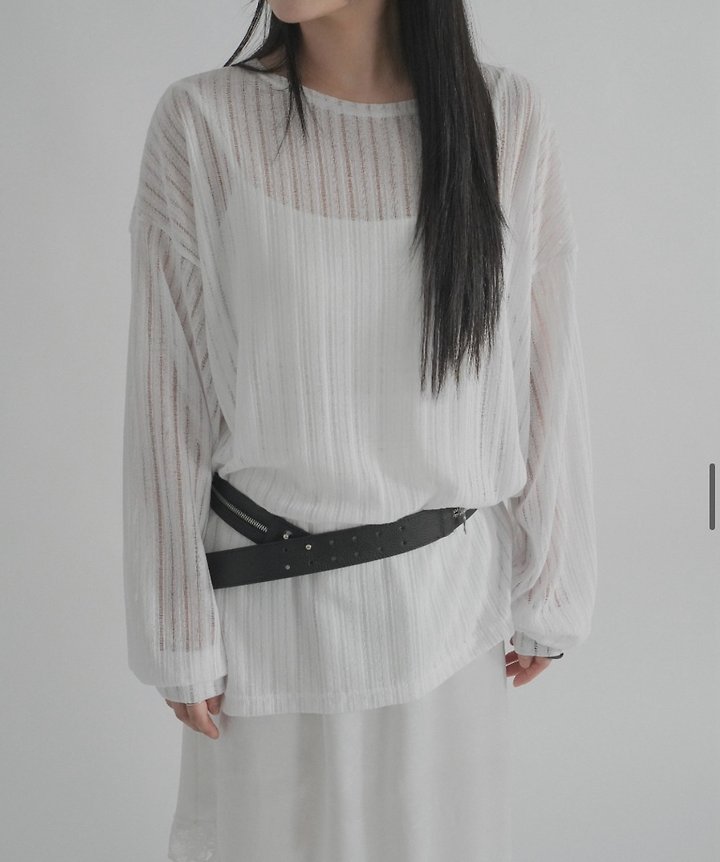 Cover - Korean Women Fashion - #restrostyle - Luna Loose Tee - 6