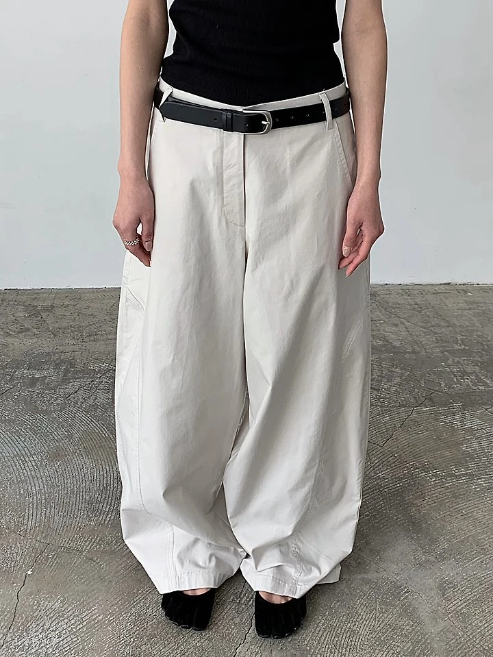 Cover - Korean Women Fashion - #restrostyle - Buddy Curved Pants - 5