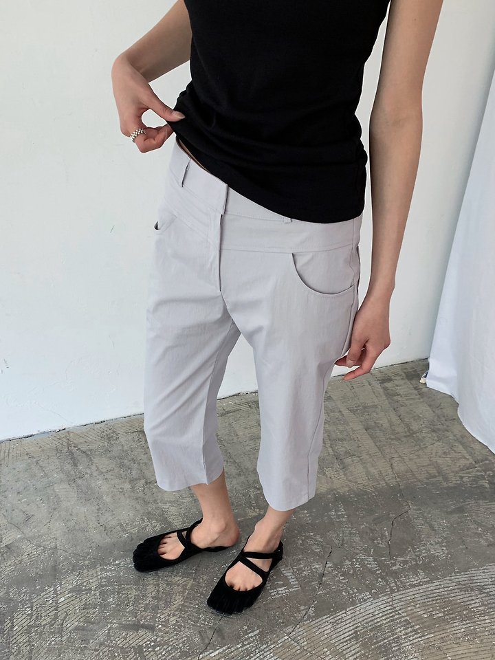Cover - Korean Women Fashion - #restrostyle - CN Capri Pants - 4