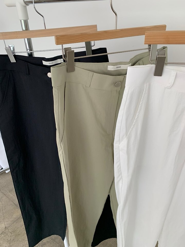 Cover - Korean Women Fashion - #romanticstyle - RN Basic Pants - 8