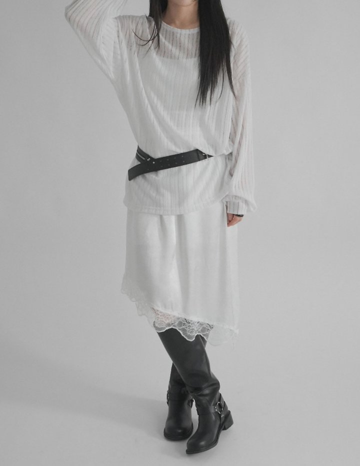 Cover - Korean Women Fashion - #romanticstyle - Luna Loose Tee - 7