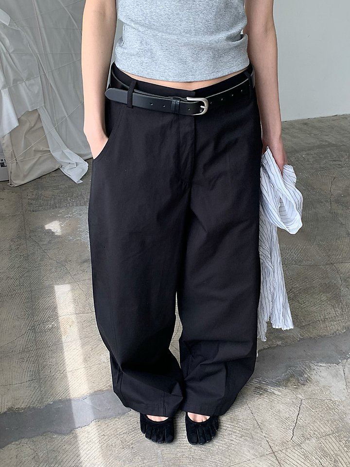 Cover - Korean Women Fashion - #shopsmall - Buddy Curved Pants - 7