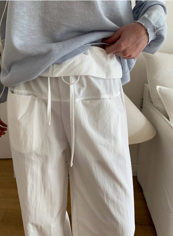 Cover - Korean Women Fashion - #romanticstyle - RN Folding Pants - 4