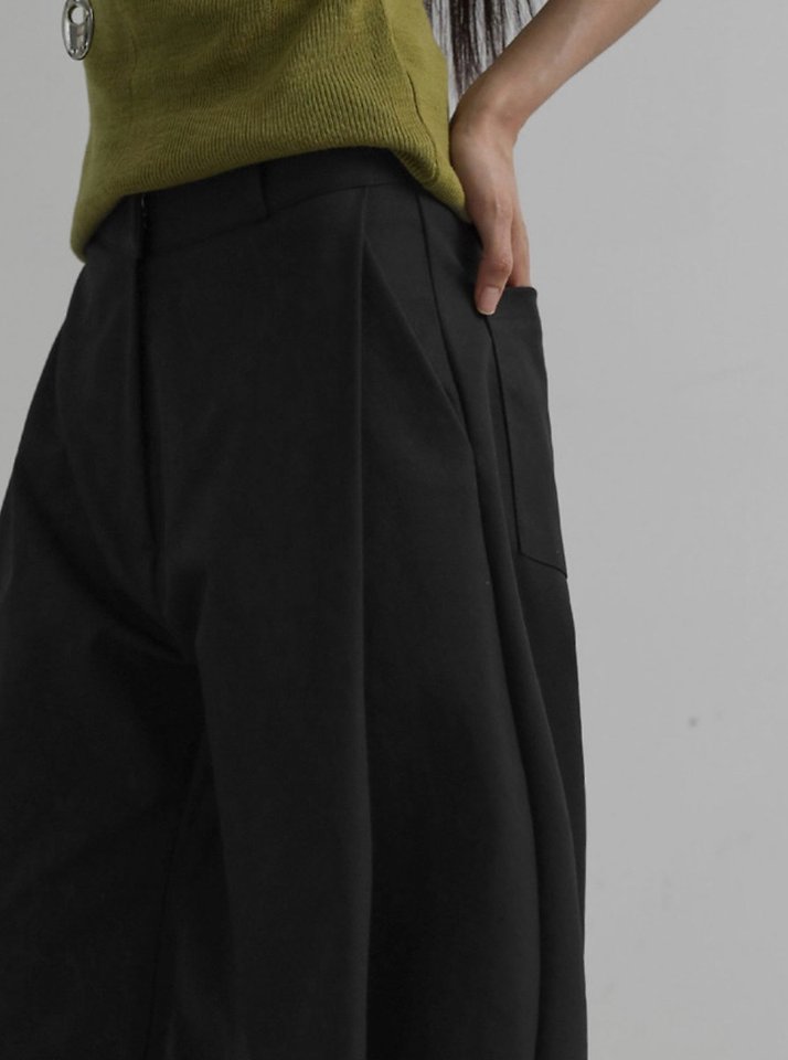 Cover - Korean Women Fashion - #thatsdarling - Veil Curved Pants - 2