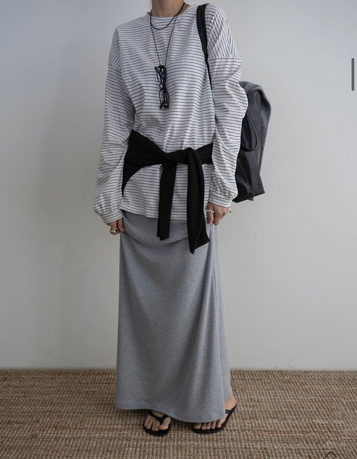 Cover - Korean Women Fashion - #thelittlethings - Striped Loose Tee - 5